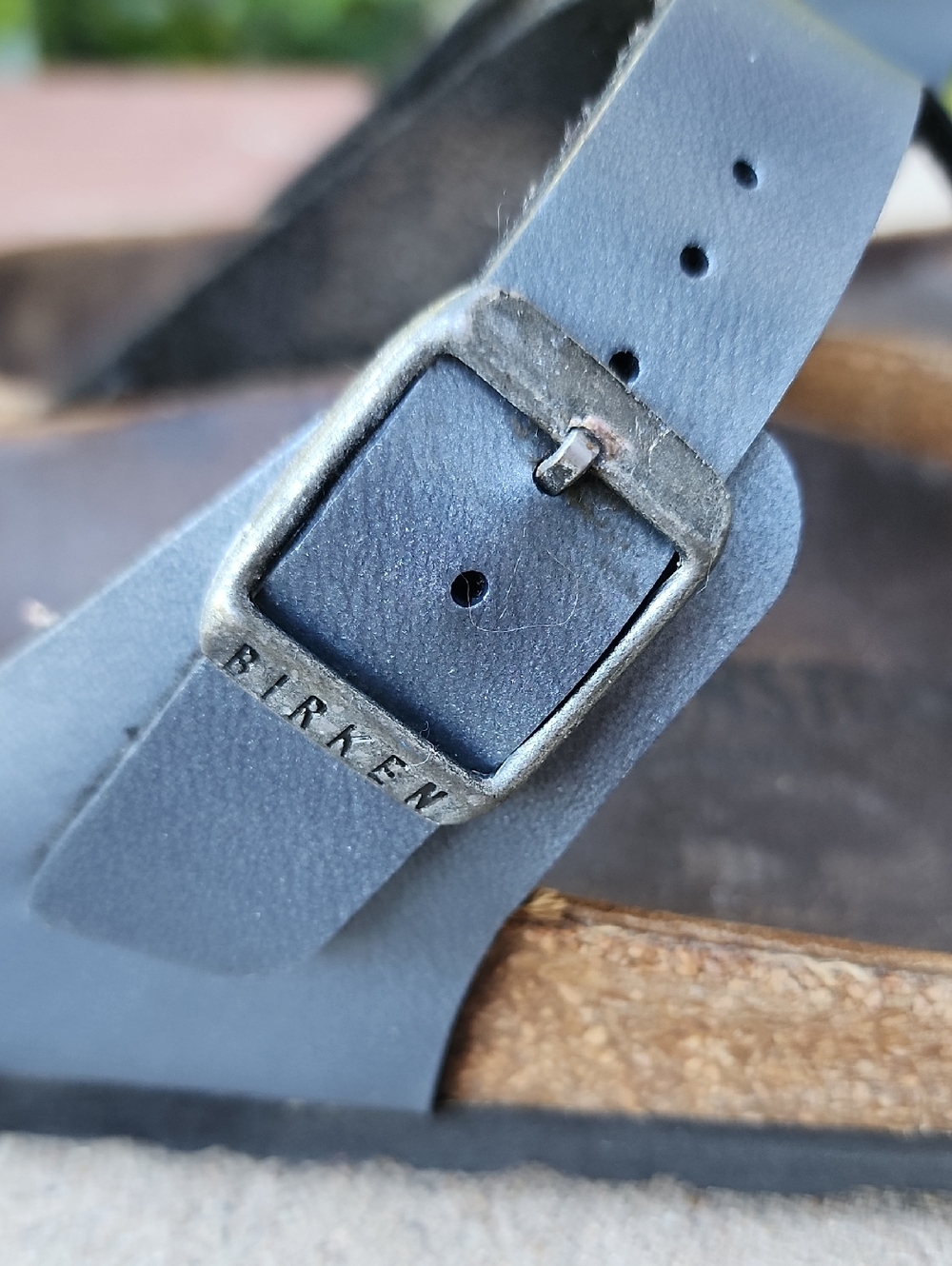 Birkenstock Gizeh Onyx Birko-Flor Sandals - Picture 7 of 16